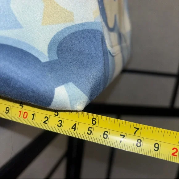 Coach Scarf Print tote purse vintage - Picture 13 of 14